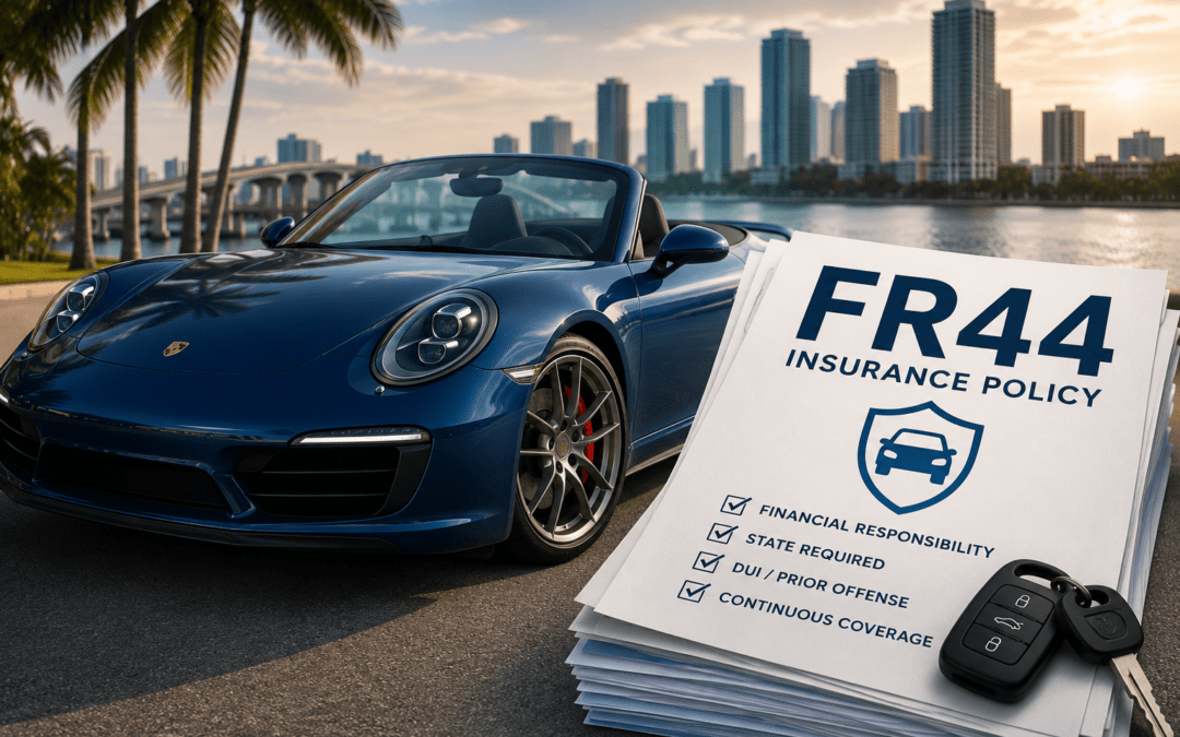 FR44 Insurance Florida: What Drivers Need To Know After A DUI